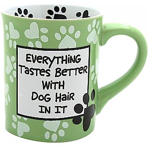 Our Name is Mud "Dog Hair" Coffee Mug, 16-oz