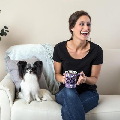 Show full view: Our Name is Mud "Dog Mom" Coffee Mug, 16-oz slide 4 of 6