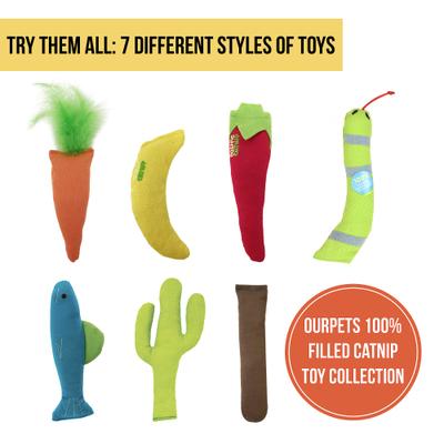 Show full view: OurPets Annette Fish Cat Toy slide 8 of 12