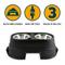 Show in main carousel: OurPets Comfort Elevated Dog & Cat Bowls, Black, 4-cup slide 3 of 6