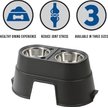 Show in main carousel: OurPets Comfort Elevated Dog & Cat Bowls, Black, 5.5-cup slide 3 of 9