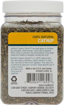 Show full view: OurPets Cosmic Catnip, 1.25-oz jar slide 4 of 7