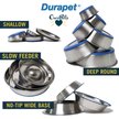 Show in main carousel: OurPets Durapet Premium Rubber-Bonded Stainless Steel Bowl, Medium, 7 cups slide 6 of 8