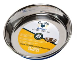 OurPets Durapet Premium Stainless Steel Cat & Dog Bowl, Large, 1.75 cups