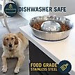 Show in main carousel: OurPets Durapet Premium Stainless Steel Slow-Feed Dog Bowl, Medium, 5 cups slide 4 of 8