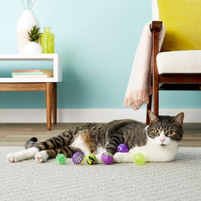 Show full view: OurPets Rollin N Fun Cat Toy, 6 count slide 2 of 4