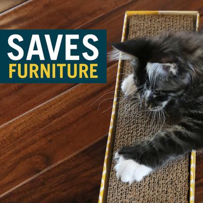 Show full view: OurPets Straight & Narrow Cat Scratcher slide 7 of 11