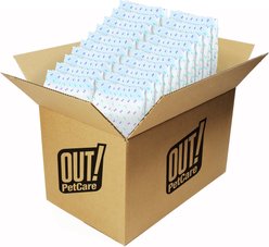 OUT! Petcare Disposable Female Dog Diapers, 96 count, X-Small/S: 13 to 18-in waist