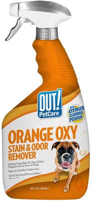 Show full view: OUT! PetCare Orange Dog Oxy Stain & Odor Remover, 32-fl oz bottle slide 1 of 9