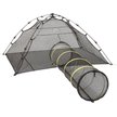 Show in main carousel: Outback Jack Kitty Compound Cat Playpen Tent & Tunnel slide 2 of 8