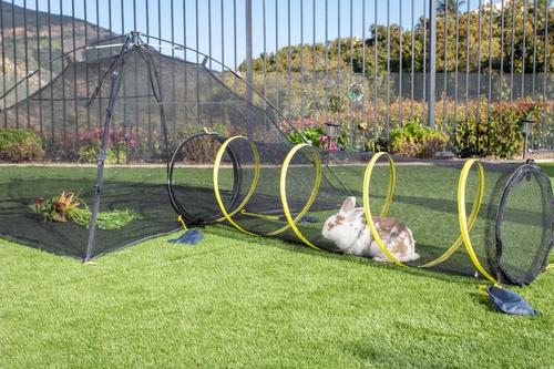 Show full view: Outback Jack Kitty Compound Cat Playpen Tent & Tunnel slide 6 of 8