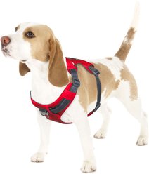 Outward Hound Boulder Adventure Adjustable w/Pockets Dog Harness, Red, Small