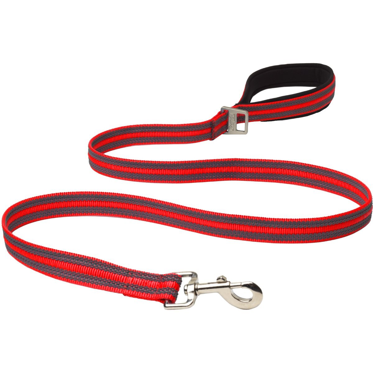 Outward Hound Boulder Grip Reflective Dog Leash, Red