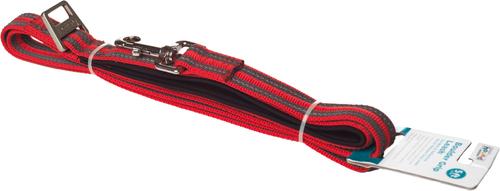 Show full view: Outward Hound Boulder Grip Reflective Dog Leash, Red slide 6 of 6