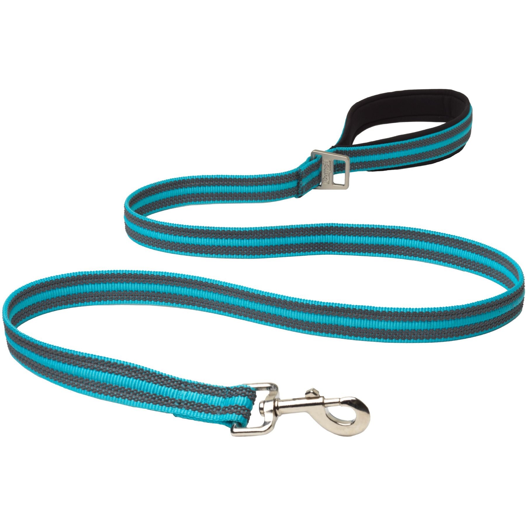 Outward Hound Boulder Grip Reflective Dog Leash, Tourqouise