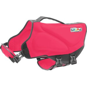 Outward Hound Dawson Swim Dog Life Jacket, Pink, X-Small