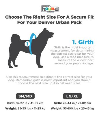 Show full view: Outward Hound Denver Urban Dog Pack, Brown, Small/Medium slide 5 of 9