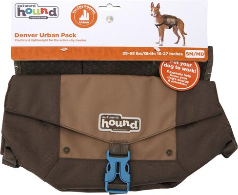 Show full view: Outward Hound Denver Urban Dog Pack, Brown, Small/Medium slide 6 of 9