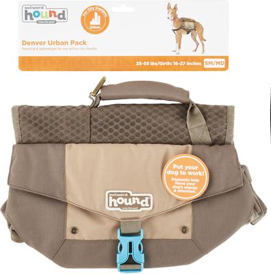 Show full view: Outward Hound Denver Urban Dog Pack, Brown, Small/Medium slide 7 of 9