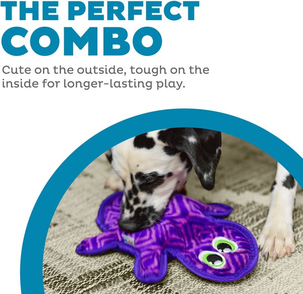 Outward Hound Durablez Gecko Tough Plush Dog Toy