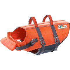 Outward Hound Granby RipStop Dog Life Jacket, Large Bright Orange