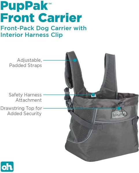 OUTWARD HOUND PupPak Dog Front Carrier, Medium - Chewy.com