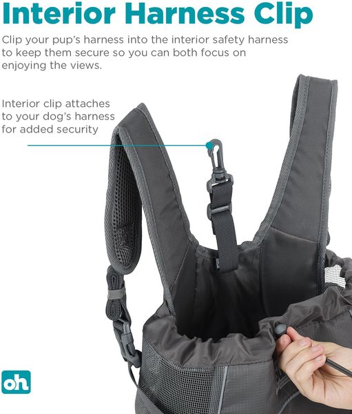 OUTWARD HOUND PupPak Dog Front Carrier, Medium - Chewy.com