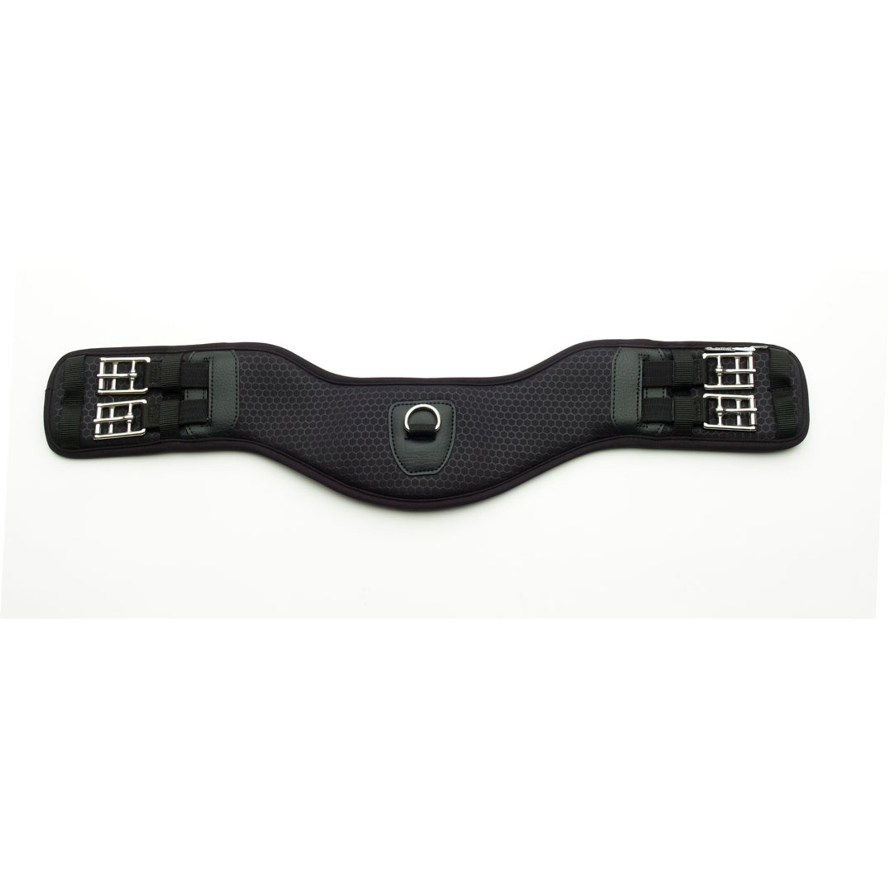 Ovation Coolmax Comfort Dressage Horse Girth, Black, 24-in