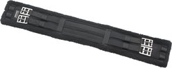 Ovation Dry-Tex Equilizer Dressage Horse Girth, Black, 28-in