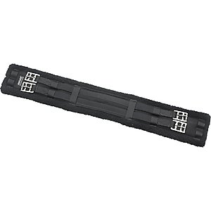 Ovation Dry-Tex Equilizer Dressage Horse Girth, Black, 28-in