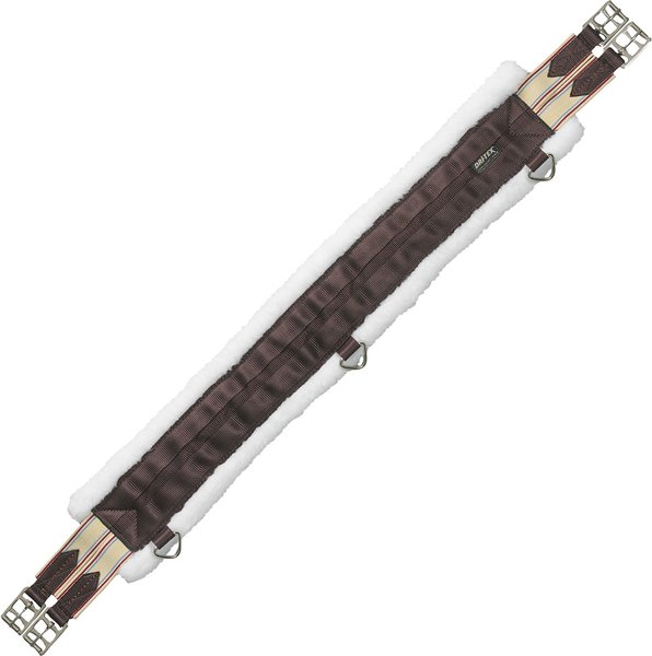 Ovation Richtan Horse Lead & Chain, Brown/Brass