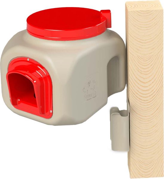 OverEZ Compact Chicken Feeder, 20-lb