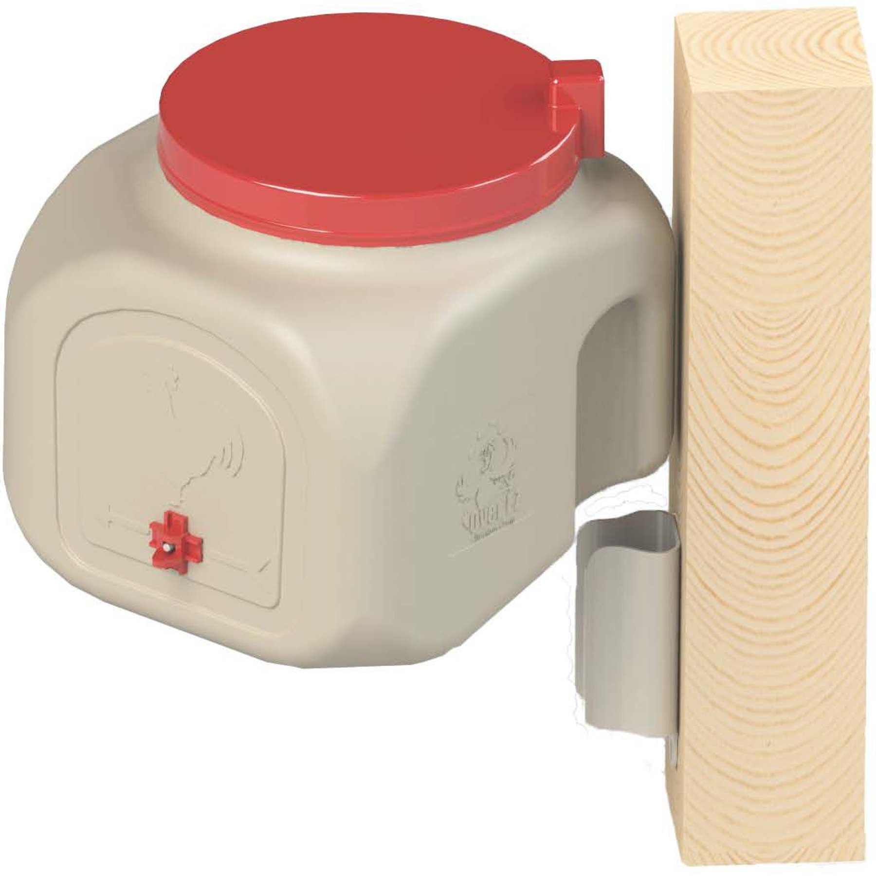 OverEZ Compact Chicken Waterer, 5-gal
