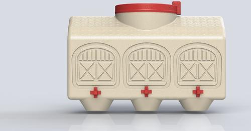 Show full view: OverEZ Poultry Waterer, 12-gal slide 2 of 8