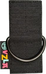 OVZLA Front D-Ring Attachment Clip Improved Control & No-Pull Walking Dog Harness Accessory, Black, Large