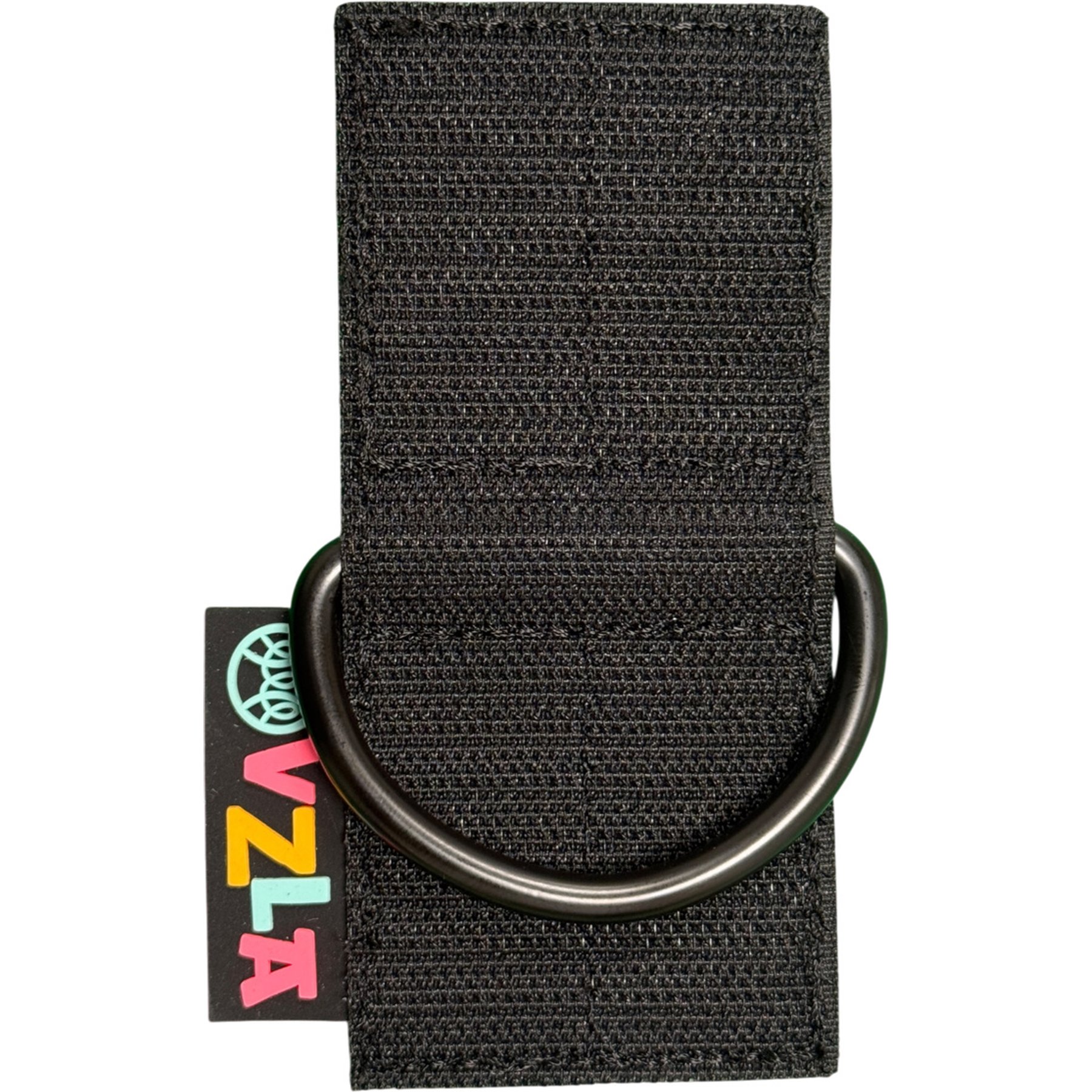 OVZLA Front D-Ring Attachment Clip Improved Control & No-Pull Walking Dog Harness Accessory, Black, Large
