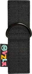OVZLA Front D-Ring Attachment Clip Improved Control & No-Pull Walking Dog Harness Accessory, Black, Small