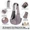 Show in main carousel: Ownpets 10-15-lbs. Sling Dog & Cat Carrier, Grey slide 4 of 7