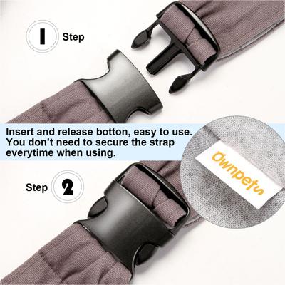 Show full view: Ownpets 10-15-lbs. Sling Dog & Cat Carrier, Grey slide 5 of 7
