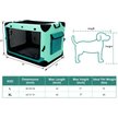 Show in main carousel: Ownpets 4-Door Collapsible Hard Sided Dog Crate, Large slide 2 of 10