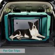 Show in main carousel: Ownpets 4-Door Collapsible Hard Sided Dog Crate, Large slide 4 of 10