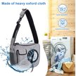 Show in main carousel: Ownpets Airline Approved Sling Dog & Cat Carrier, Grey, Medium slide 4 of 9