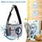 Show in main carousel: Ownpets Airline Approved Sling Dog & Cat Carrier, Grey, Medium slide 4 of 9