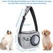 Show in main carousel: Ownpets Airline Approved Sling Dog & Cat Carrier, Grey, Medium slide 7 of 9