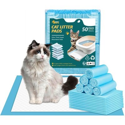 Ownpets Ownpets Cat Litter Mat, 50 count
