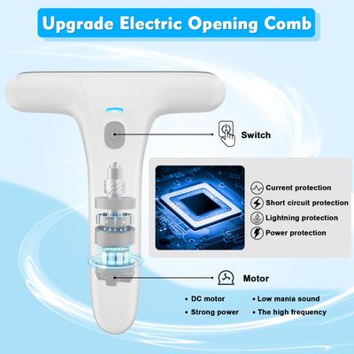 Show full view: Ownpets Electric Detangling Brush for Dogs & Cats slide 4 of 8