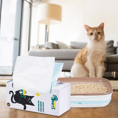 Show full view: Ownpets Extra Thick Cat Drawstring Cat Litter Box Liner Bags, Large, 10 count slide 7 of 7