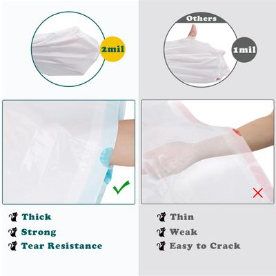 Show full view: Ownpets Extra Thick Cat Drawstring Cat Litter Box Liner Bags, Large, 10 count slide 4 of 7