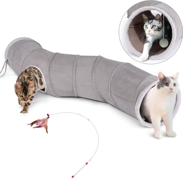 Show full view: Ownpets S Shape Tunnel Cat Toy slide 1 of 8