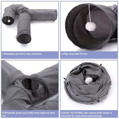 Show full view: Ownpets U Shape Tunnel Cat Toy slide 5 of 9